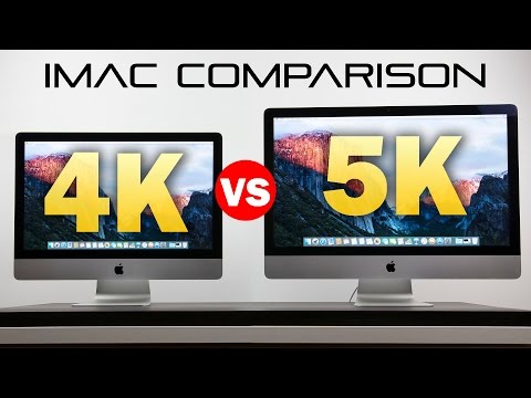 21.5-Inch 4k iMac vs 27-Inch 5k iMac - Full Comparison