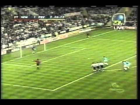 2004 April 14 Newcastle England 2 PSV Eindhoven Holland 1 UEFA Cup