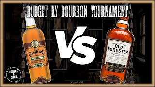 Old Grand-Dad Bonded VS Old Forester 100 - Round 1, Match 4 | Budget KY Bourbon Bracket