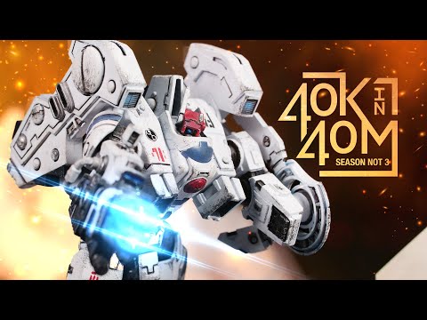 Votann vs Tau. Who has the mightier big gun? Warhammer 40k in 40m