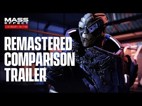 Mass Effect Legendary Edition Remastered Comparison Trailer (4K)