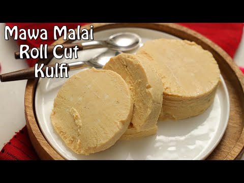 Homemade Mawa Malai Roll Cut Kulfi | Summer Special Recipe | Chetna Patel Recipes