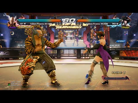 Tekken 7 - matsunaga (Heihachi) vs Minhler (Eliza)