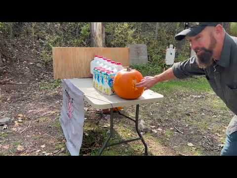 Underwood 45 acp +P JHP vs. Hornady 10mm JHP self-defense ammo test through clothing and pork ribs