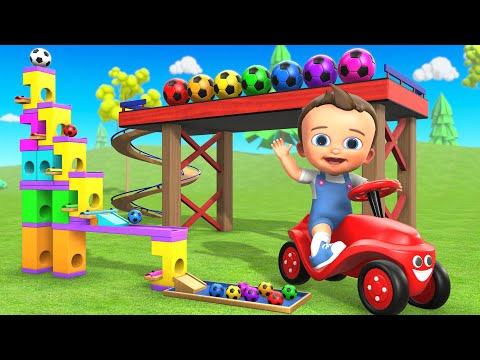 Learning Colors for Children with Little Baby Fun Play Slider Toys 3D Educational Toys Kids Learning