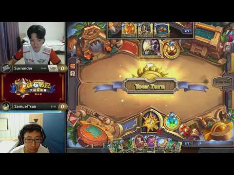 Surrender vs SamuelTsao || 《爐石戰記》大師職業賽 亞太區 第二季 - W1D1