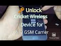 How to Unlock cricket wireless phone How to Unlock cricket wireless phone