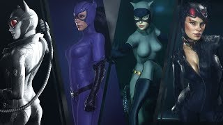 Catwoman - All Suits In The Arkhamverse Games Comb