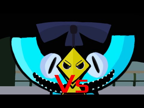 Ciano e Amarelo vs mussoumano animado