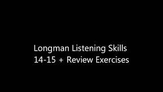 Longman TOEFL Skills 14-15