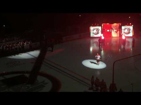 Flyers-Penguins Alumni Game Introductions