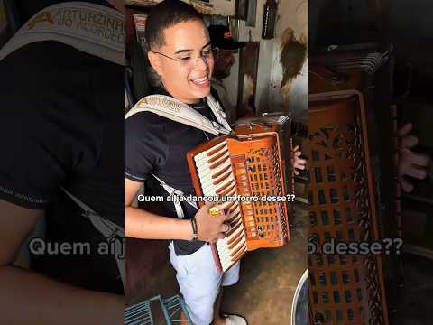 Forró pegado!🤩Arturzinho do Acordeon no sítio Porteiras / Camalaú-PB nos 90 anos de Sr. Natal. 💥🪗