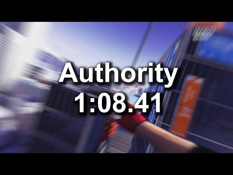Mirror's Edge: Authority in 1:08.41 - Custom Map Speedrun