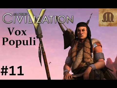 Let's Play Civilization 5 Vox Populi - The Shoshone p.11 (deity, epic)