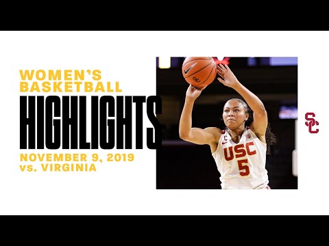 Women's Basketball: USC 59, Virginia 49 - Highlights 11/9/19