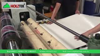 Máy dán phủ màng Pe bảo vệ mặt ván công nghiệp