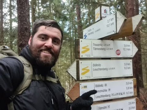 The Goldsteig (274.5 km) Part 1 - Winter Tour Day 3 - From Windischeschenbach to Letzau
