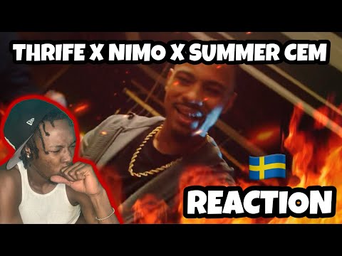 AMERICAN REACTS TO SWEDISH DRILL RAP! Thrife - SEVILLA Ft Nimo & Summer Cem (REMIX)