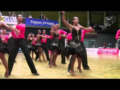 2012 European Latin Formation Final | Schwarz - Gold, AUT