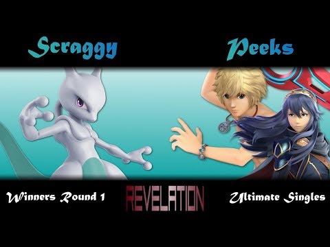 REVELATION 2019 Smash Tournament - Scraggy (Mewtwo) Vs. Peeks (Shulk, Lucina) Winners Round 1