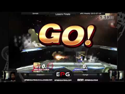ePG Weekly - Disorient (ZSS) Vs. Konga (DK) SSB4 (Losers Finals) - Sm4sh