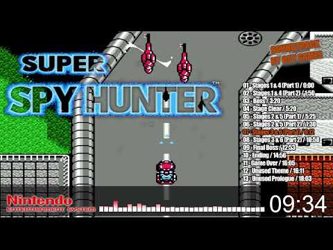 Super Spy Hunter OST | 1991 | NES - full soundtrack in one video