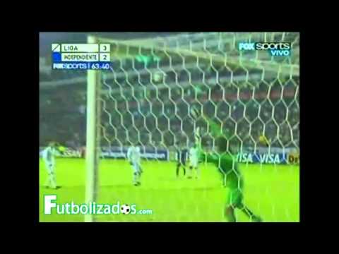 Lucas Mareque goal, LDU Quito - Independiente [Copa Sudamericana 2010]