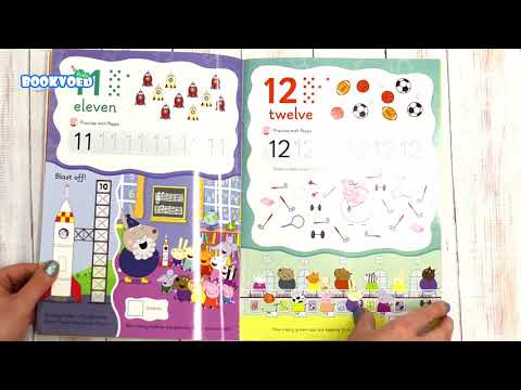 Видео обзор Peppa Pig - Wipe-clean First Counting