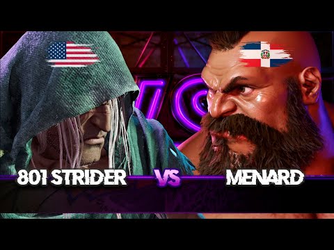 801 Strider (M. Bison) vs MenaRD (Zangief) - High Level Replays . SF6