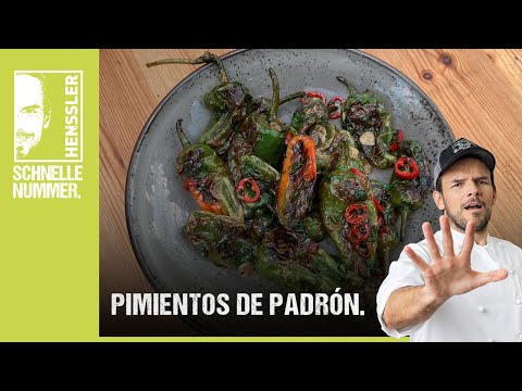Schnelles Pimientos de Padrón Rezept von Steffen Henssler