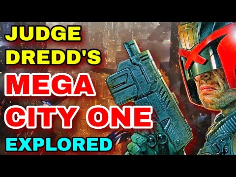 Judge Dredd's Mega City One Explored - A Post-Apocalyptic Criminal Urban Jungle Fenced By Wastelands