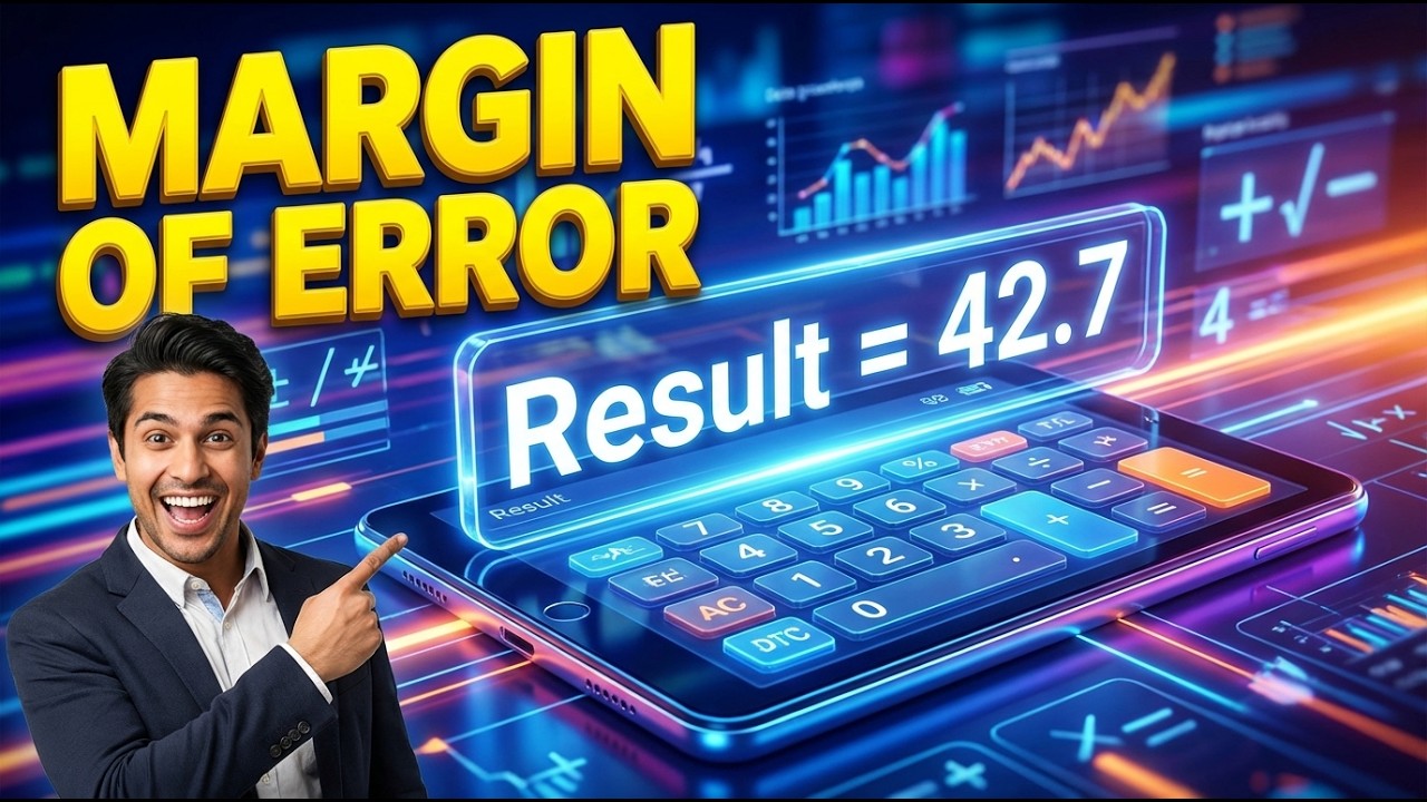 Margin Of Error Interactive Calculator