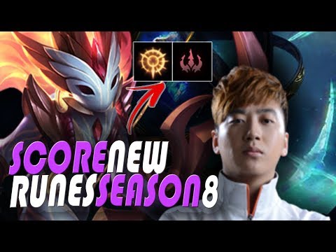 KT Score Kindred Jungle - Season 8 New Runes
