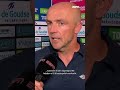 ? Schreuder over Antony: "Wij spelen Champions League, Manchester United niet" #Shorts