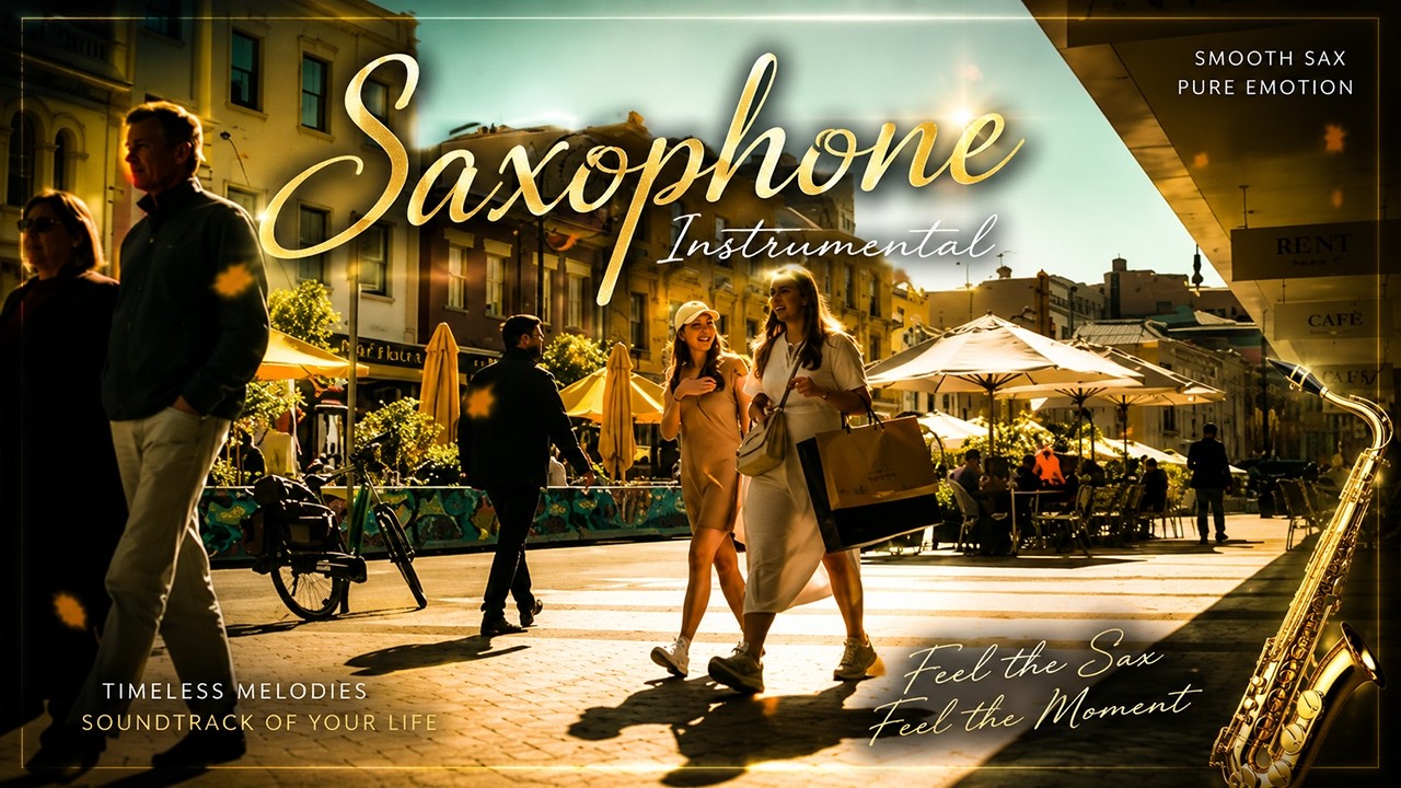 Smooth Romantic Saxophone 🎷 Beautiful Instrumental Music for Relaxing, Studying & Peaceful Evenings