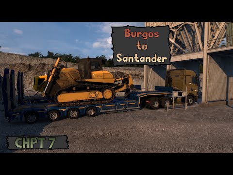 Burgos to Santander. Renault T High Sleeper. Euro Truck Simulator 2. CHPT 7
