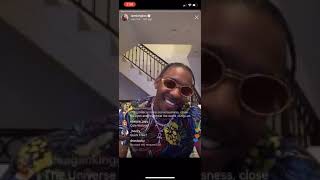 KING LOS Live Instagram Freestyle