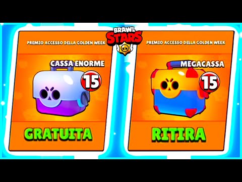 😱 APRO TANTISSIME MEGA CASSE e CASSE ENORMI GRATIS! | Brawl Stars ITA