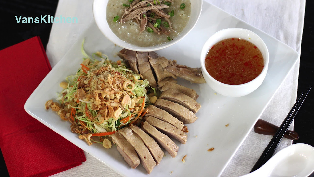 Cách Nấu Cháo Vịt đậu Xanh
