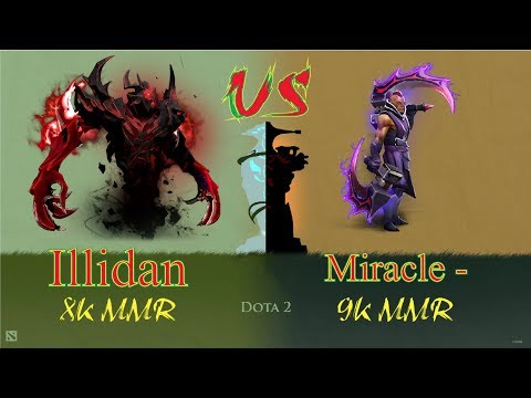 ILLIDAN Shadow Fiend vs MIracle- Anti mage - My soul is Mine