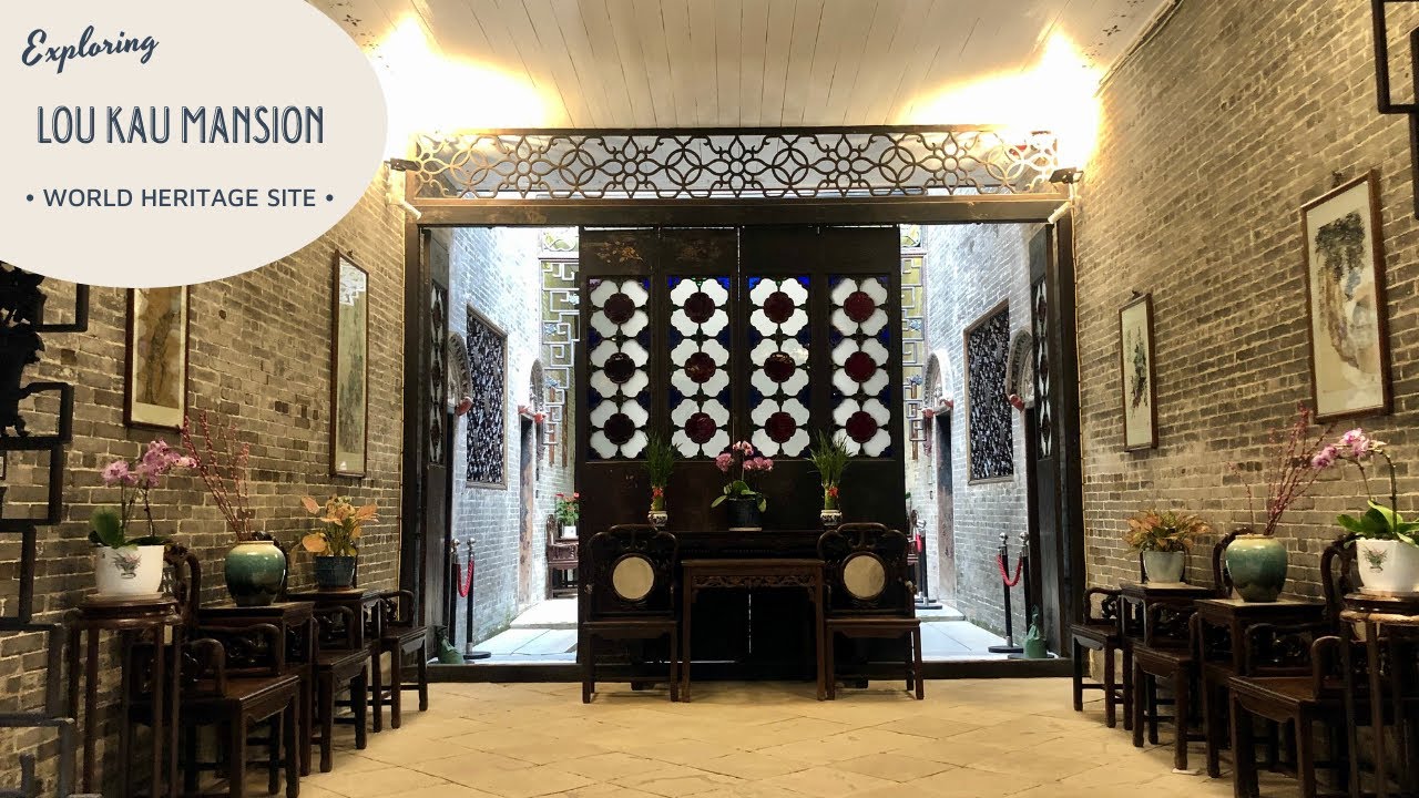 Discover traditional Chinese architecture of Lou Kau Mansion