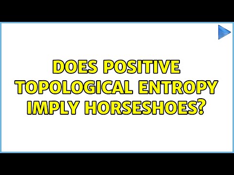 Does positive topological entropy imply horseshoes?