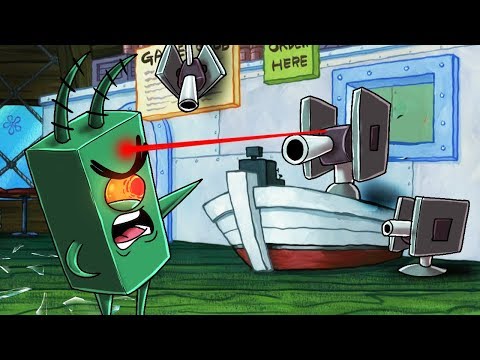 Minecraft | HOW TO STEAL THE SECRET RECIPE! (Spongebob Secure Base Challenge)