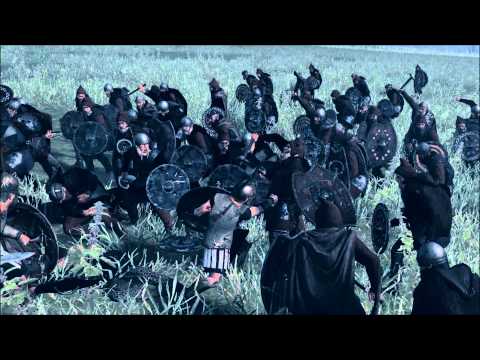 Rome 2 Total War Lets Compare Units in Battle. # 92 Trojan Guard vs Viking Raiders