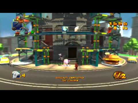 BurgerTime World Tour Playstation 3