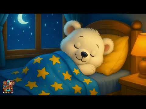 Cântecul magic care adoarme copiii în 2 minute | Moți, ursulețul somnoros și păturica fermecată 🐻✨