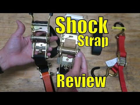 Ultimate Ratchet Strap Tie Downs - Shock Strap Review