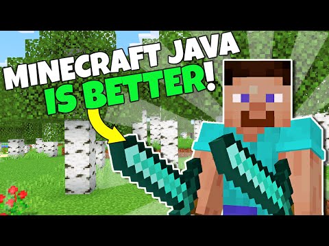 Why Java Minecraft Is Secretly BETTER Than Bedrock Edition!