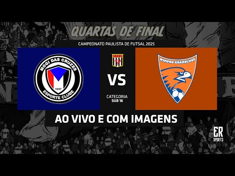 Mogi das Cruzes x Wimpro - SUB 16 | 15/11/2025 | AO VIVO | Quartas de Final | Paulista A2 | Prata