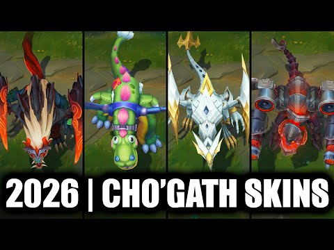ALL CHO'GATH SKINS SPOTLIGHT 2026 | League of Legends